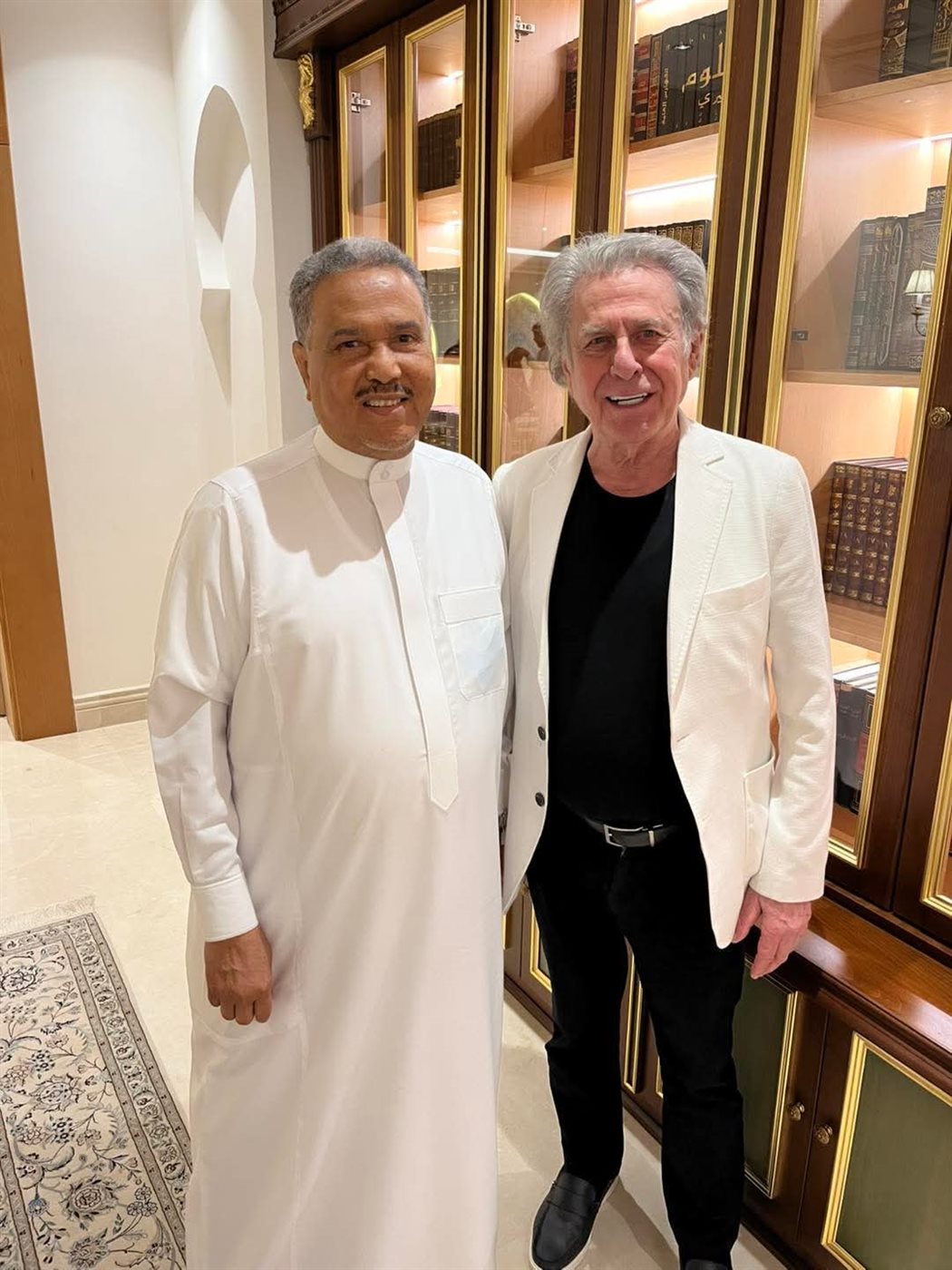 سليم سحاب ومحمد عبده&nbsp;