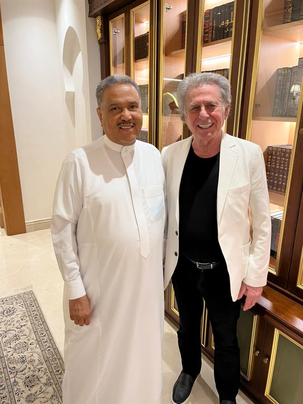سليم سحاب ومحمد عبده&nbsp;