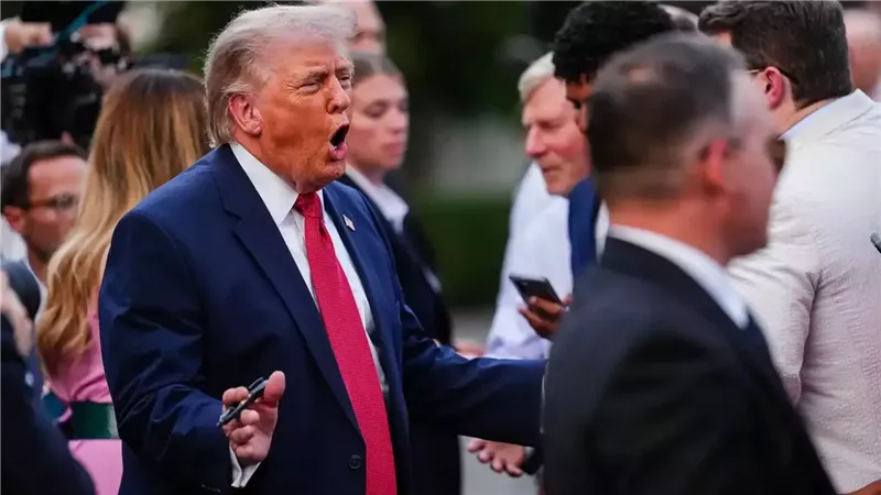<strong>الرئيس الأمريكي دونالد ترامب</strong>