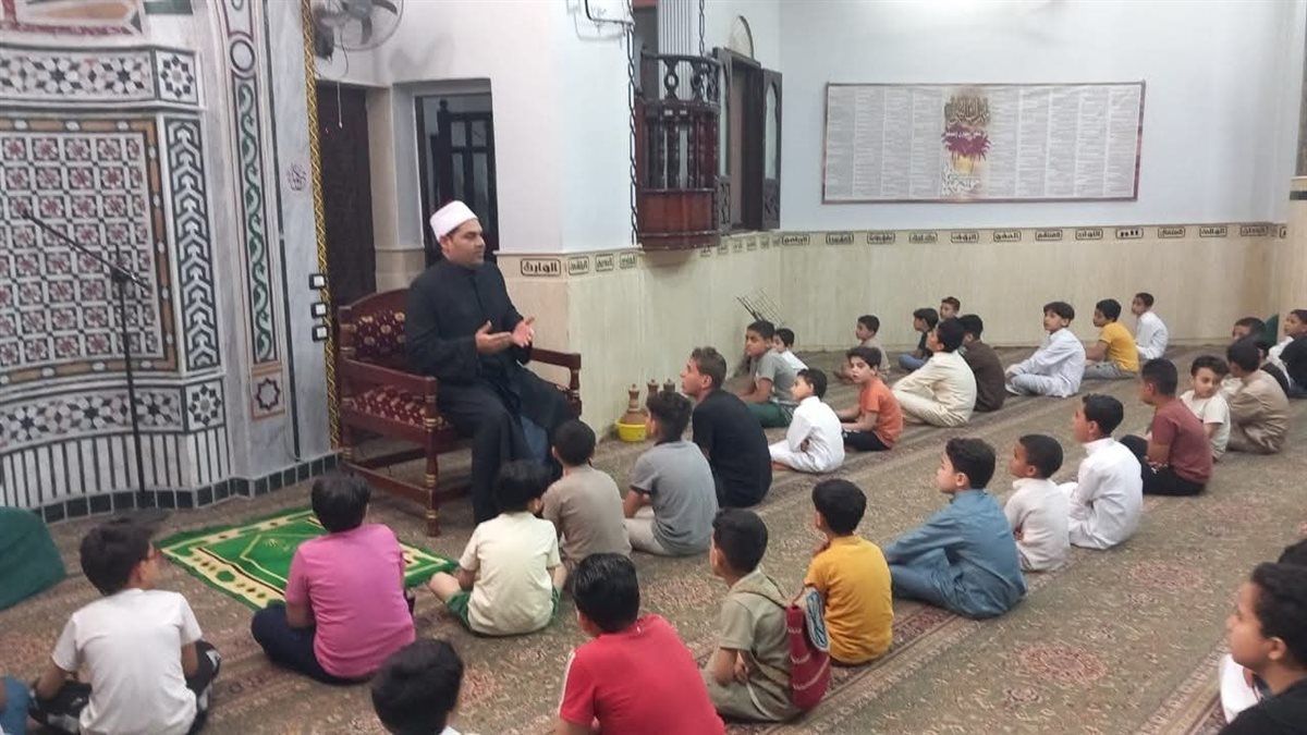 لقاء الطفل بمساجد الغربية