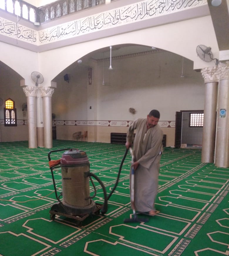 أوقاف الفيوم تطلق حملة نظافة موسعة استعدادًا لعيد الأضحى المبارك