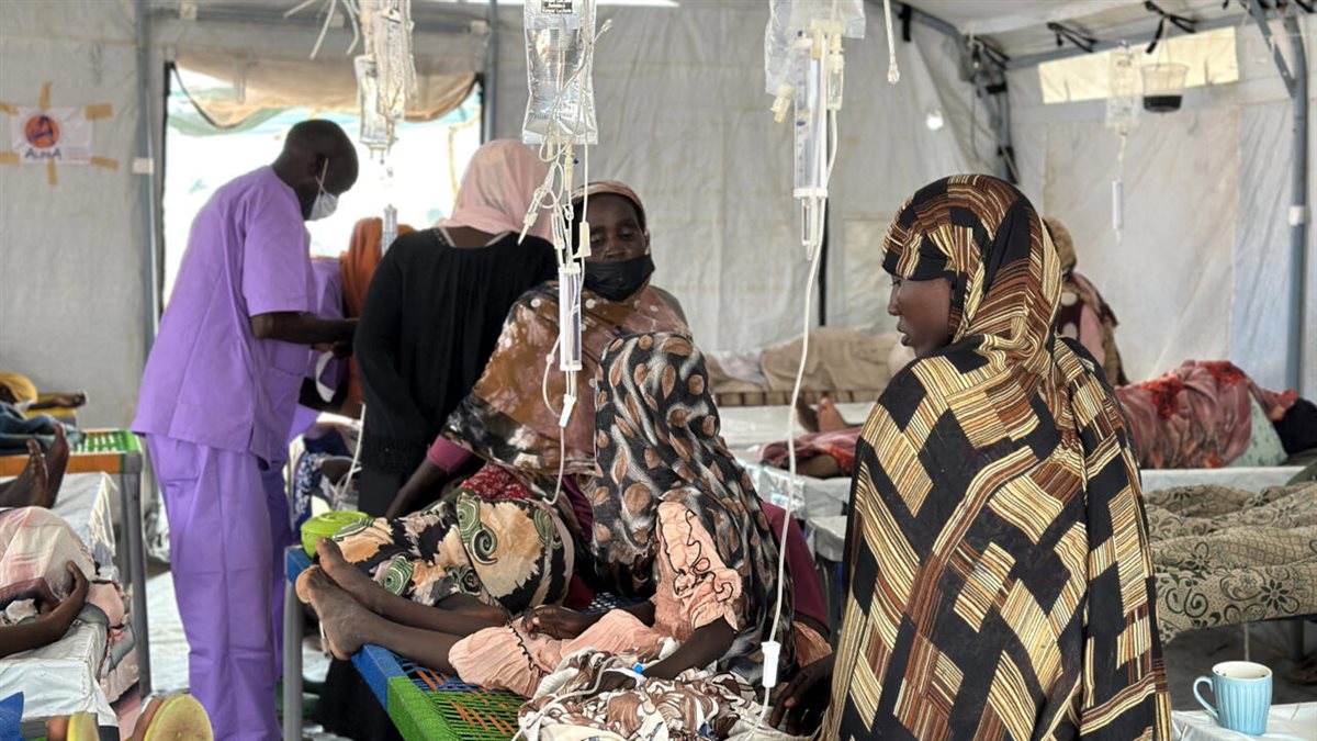 <strong>تفشي وباء الكوليرا في السودان</strong>