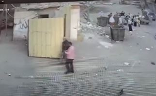 جانب من الفيديو المتداول
