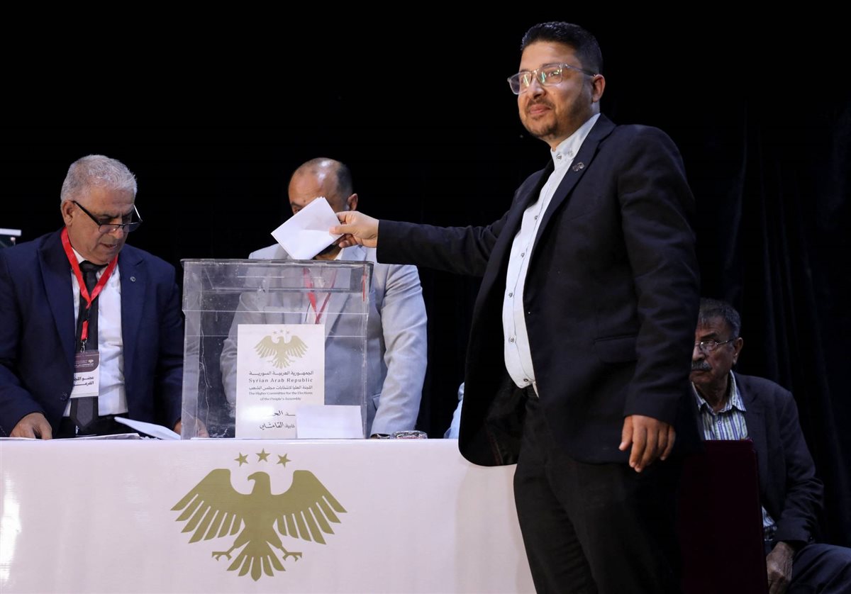 <strong>انتخابات مجلس الشعب بالحسكة وحلب</strong>