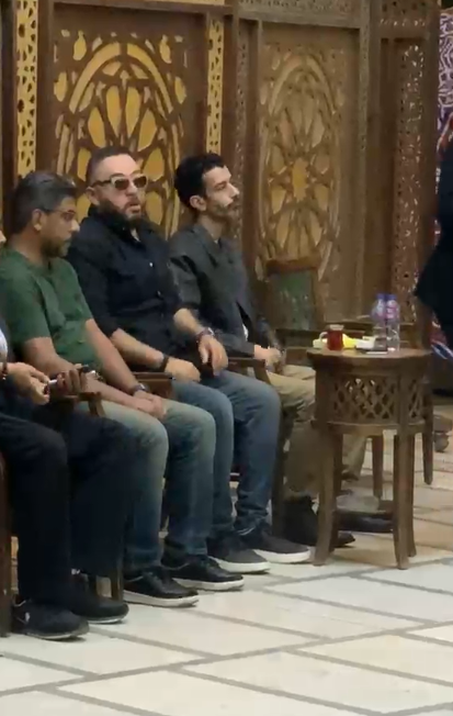 عزاء والد الشاعر هاني عبدالكريم