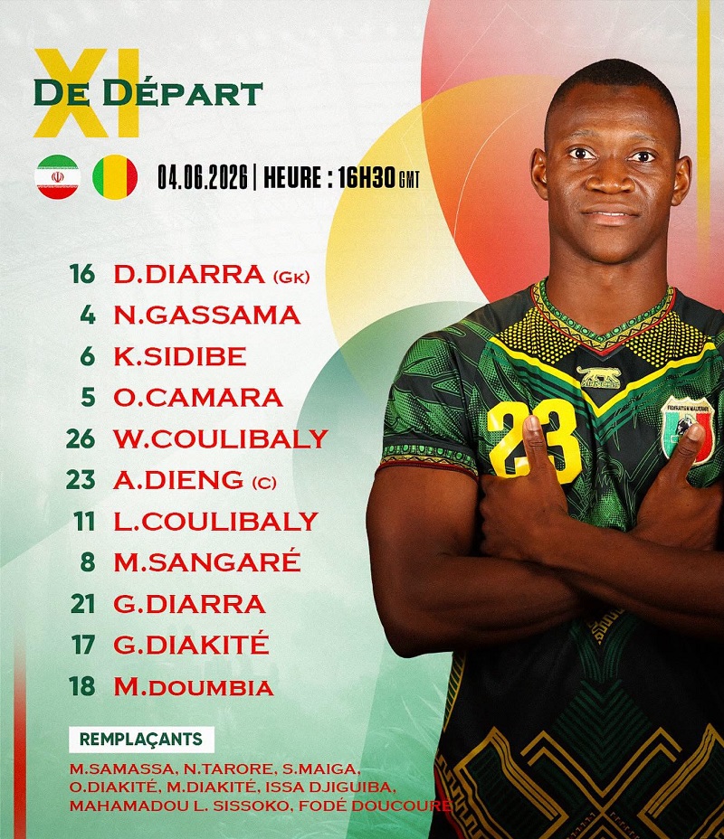 تشكيل منتخب مالي