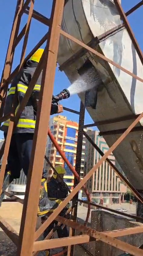 السيطرة على حريق بمطعم كبابجى المنوفي بالنزهة
