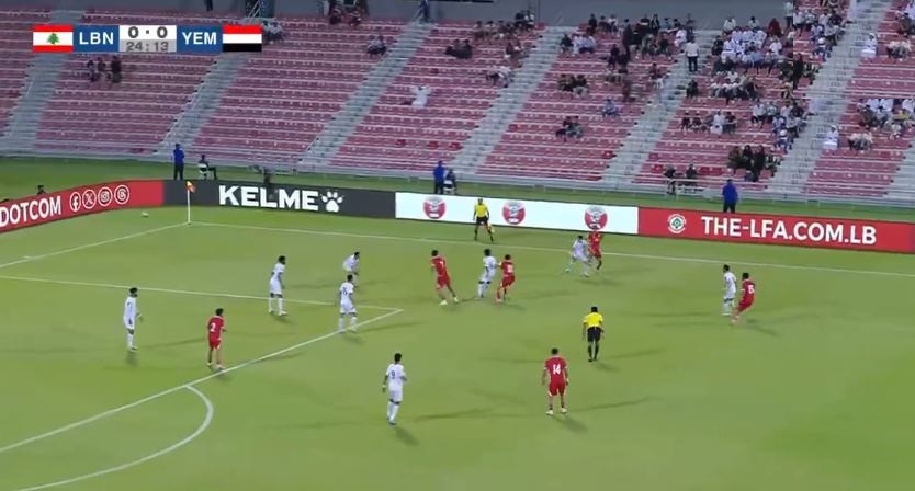 Lebanon vs Yemen live