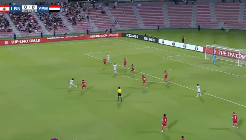 Lebanon vs Yemen live