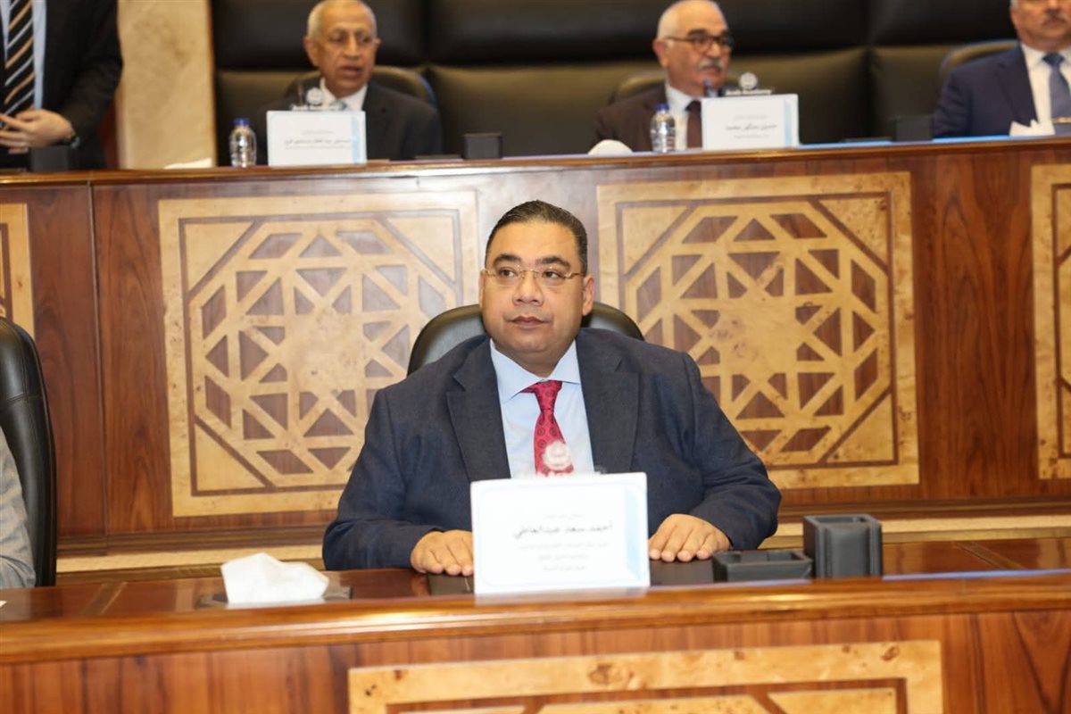 المستشار أحمد سعد رئيس مركز الدراسات القضائية والتدريب والتعاون الدولي والثقافي