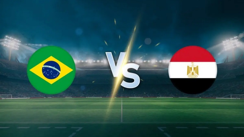 Brazil vs Egypt live