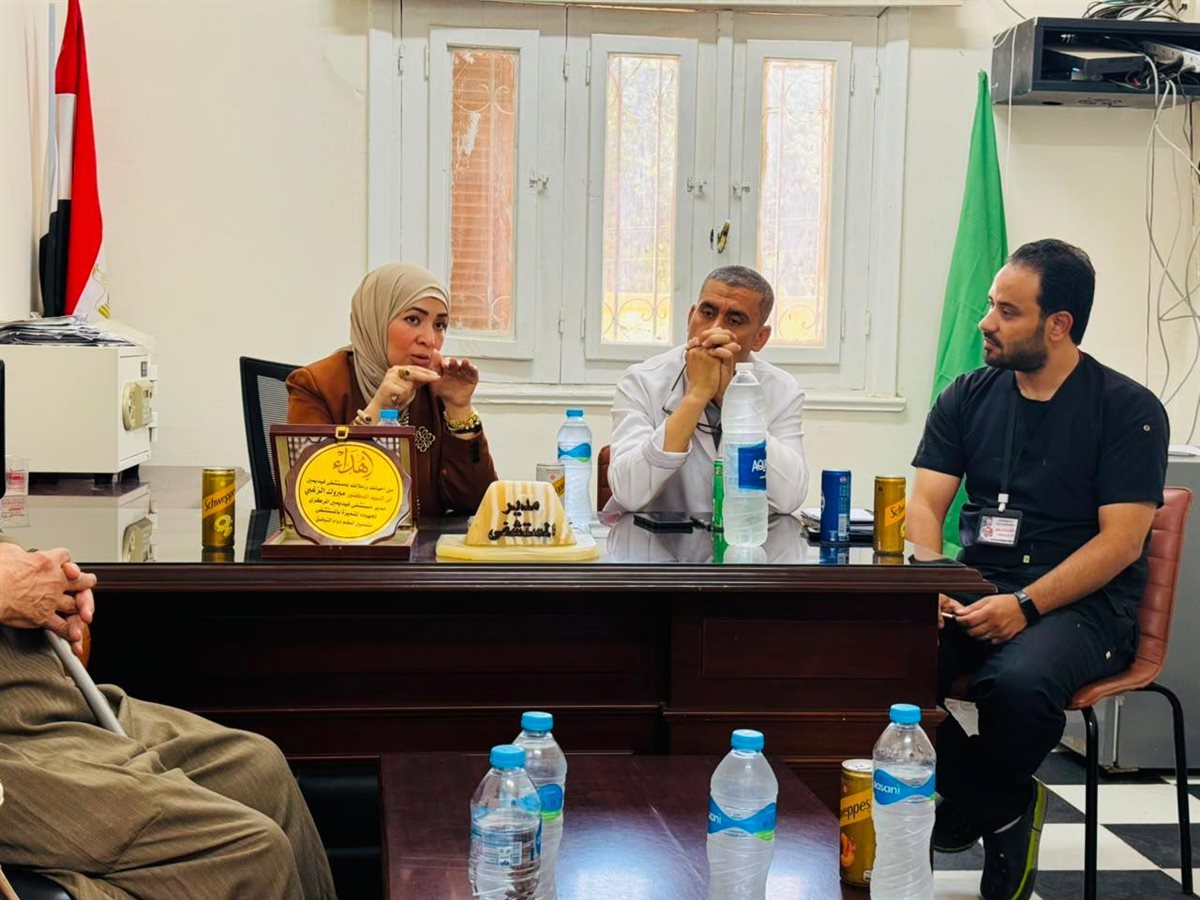 وكيل وزارة الصحة بالفيوم تتفقد مستشفى فيديمين وطامية المركزى .. وتستمع لشكاوى المرضى&nbsp;
