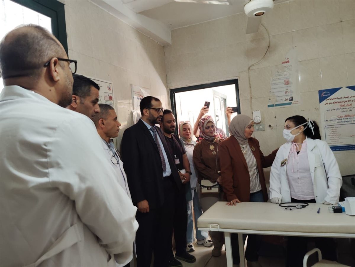 وكيل وزارة الصحة بالفيوم تتفقد مستشفى فيديمين وطامية المركزى .. وتستمع لشكاوى المرضى&nbsp;