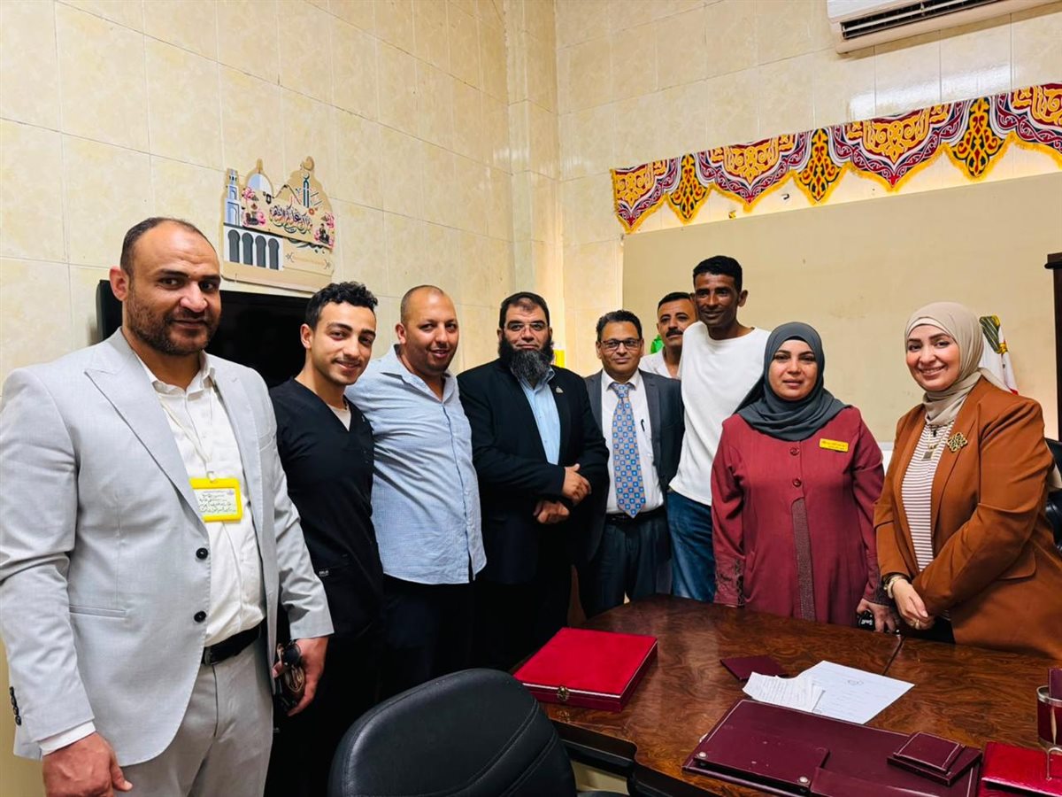 وكيل وزارة الصحة بالفيوم تتفقد مستشفى فيديمين وطامية المركزى .. وتستمع لشكاوى المرضى&nbsp;
