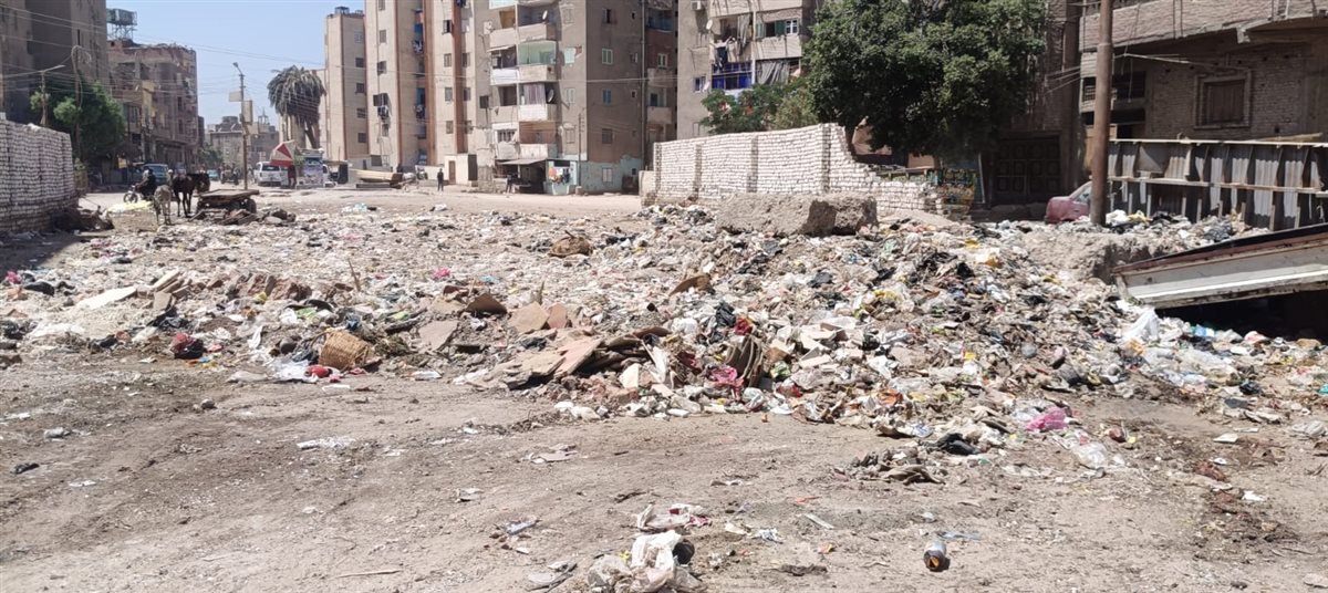 أهالى حى جنوب بالفيوم يستغيثون بالمحافظ .. القمامة جبتلنا الأمراض والطريق مكسر من 7 سنين