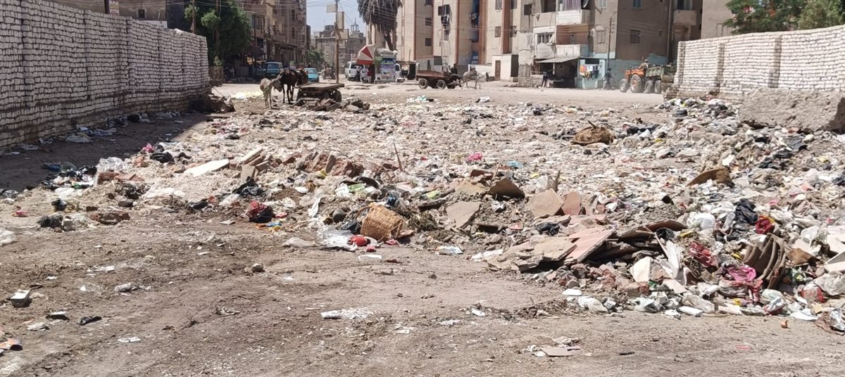أهالى حى جنوب بالفيوم يستغيثون بالمحافظ .. القمامة جبتلنا الأمراض والطريق مكسر من 7 سنين