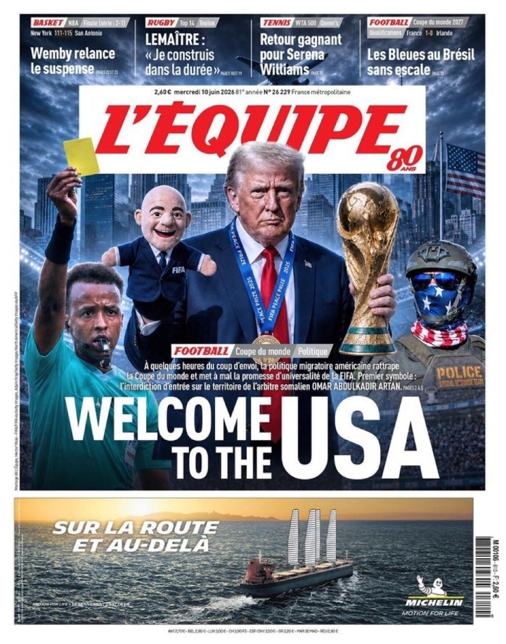 صحيفة ليكيب الفرنسية في عددها الصادر اليوم الأربعاء 10 يونيو 2026