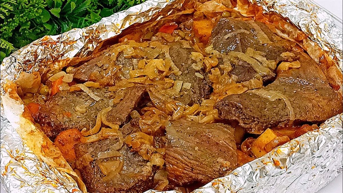 طريقة عمل ورقة اللحمة