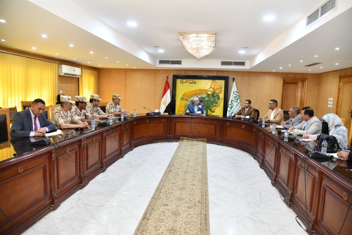 محافظ الفيوم يراجع جاهزية معدات الوحدات المحلية للتدريب العملي المشترك 