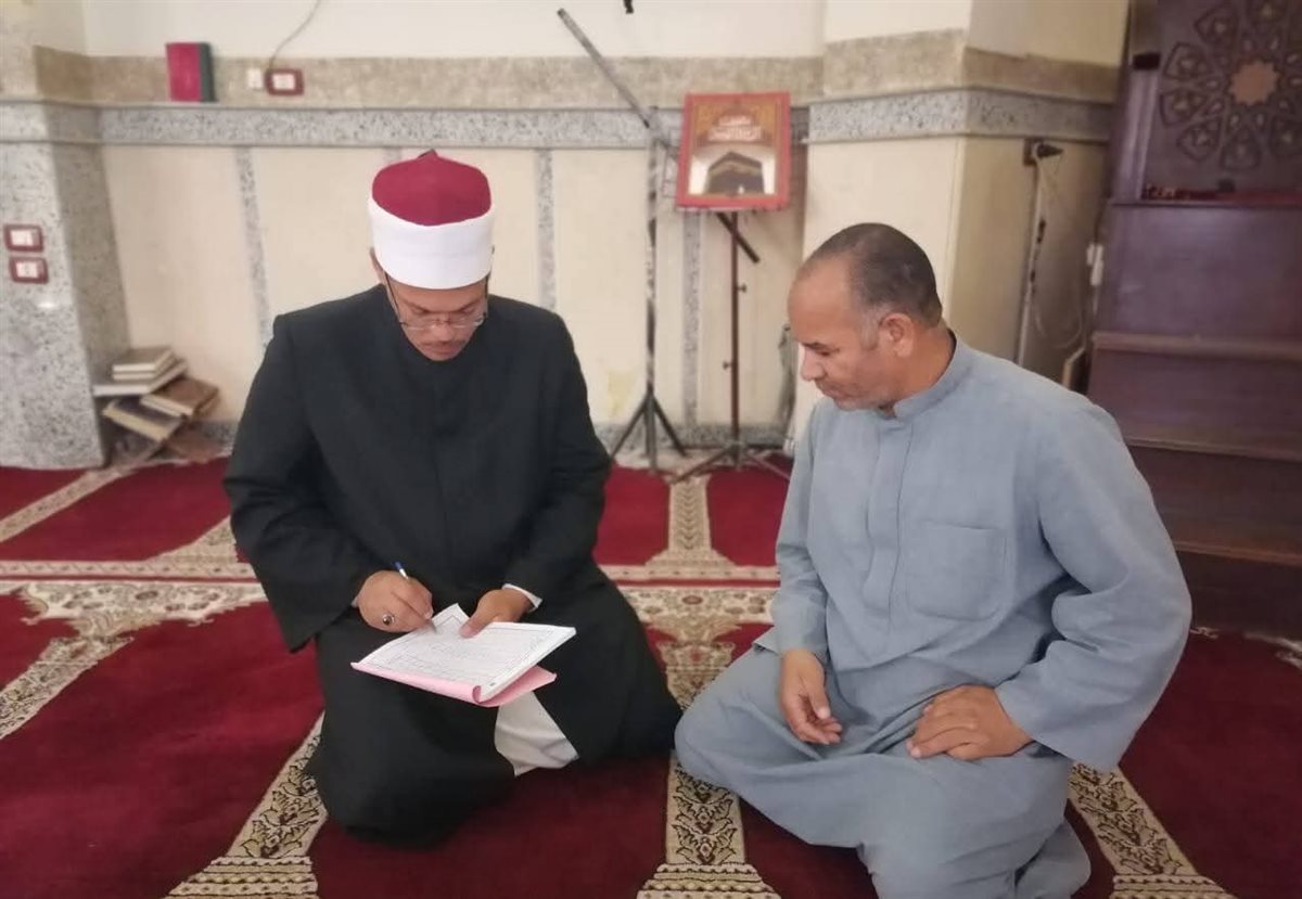 مدير الدعوة بأوقاف الفيوم يواصل جولاته المرورية على المساجد لمتابعة سير العمل