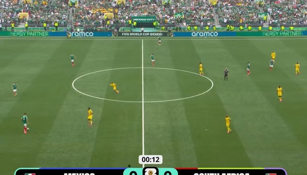 Mexico vs South Africa live