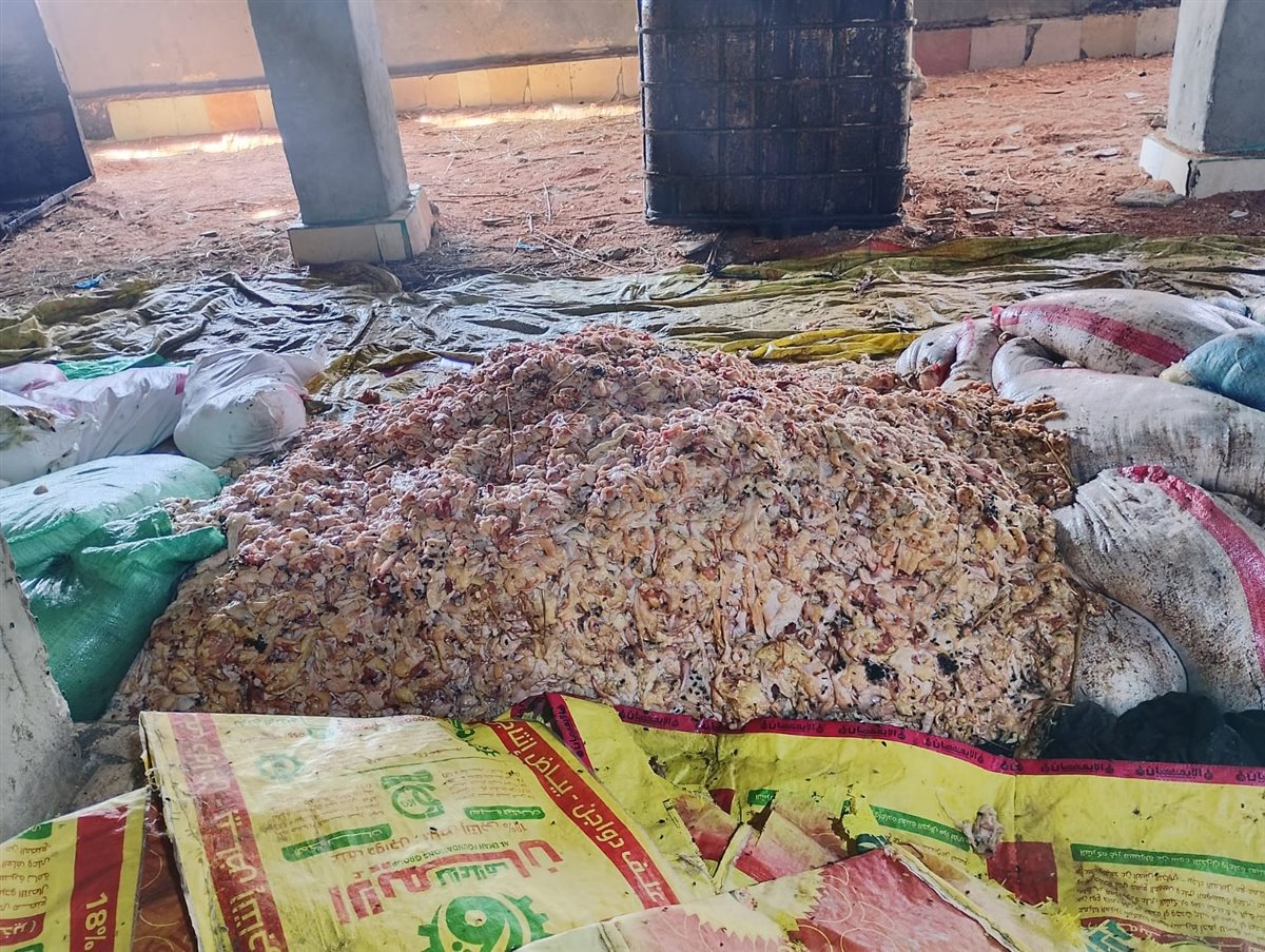 جانب من المضبوطات