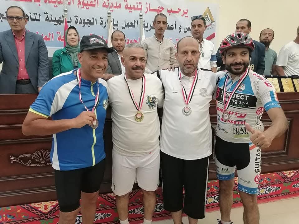 تنظيم بطولة الجمهورية للدراجات للرواد والبراعم وذوي الأحتياجات الخاصة بالفيوم&nbsp;