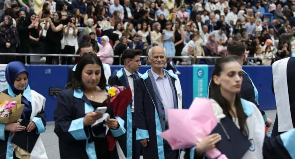 جيدر أثناء الاحتفال&nbsp;