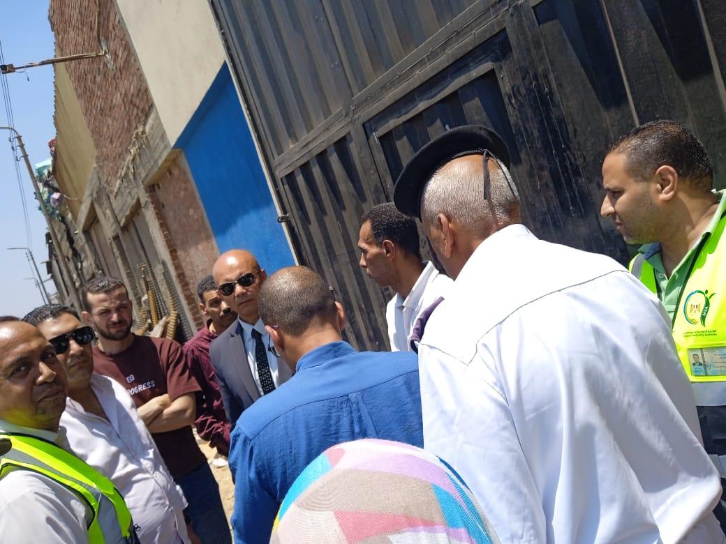 جانب من ضبط الأغذية الفاسدة