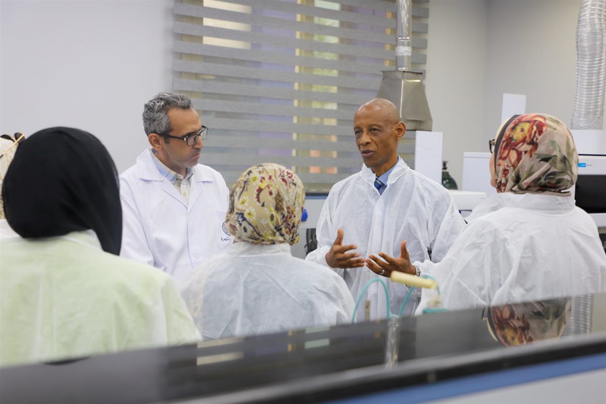 جانب من اللقاء&nbsp;