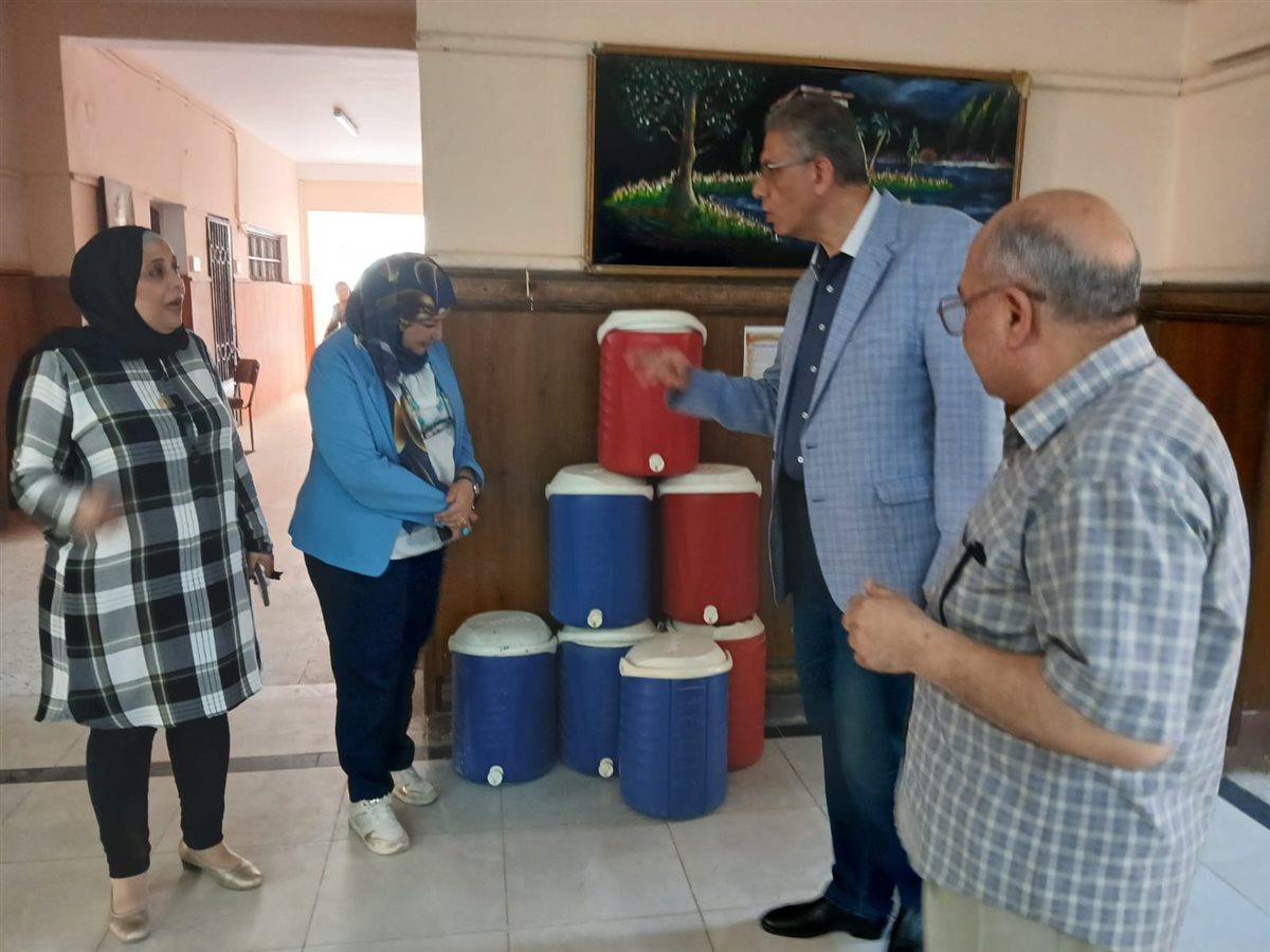 تعليم الفيوم| متابعة جاهزية لجان امتحانات الشهادة الثانوية العامة 2026