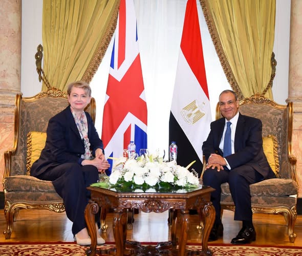 <strong>وزير الخارجية ونظيرته البريطانية يترأسان الدورة الثالثة لمجلس المشاركة المصرية البريطانية</strong>
