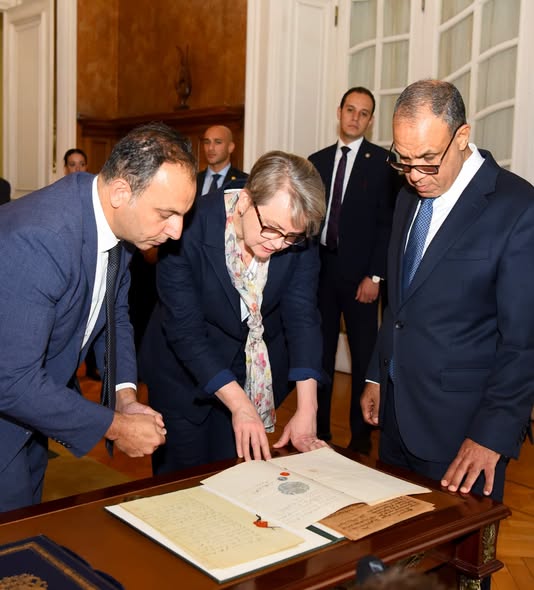 <strong>وزير الخارجية ونظيرته البريطانية يترأسان الدورة الثالثة لمجلس المشاركة المصرية البريطانية</strong>