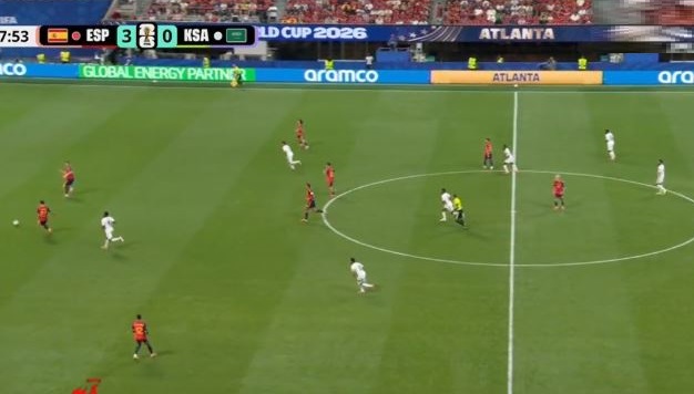 Spain vs Saudi Arabia live