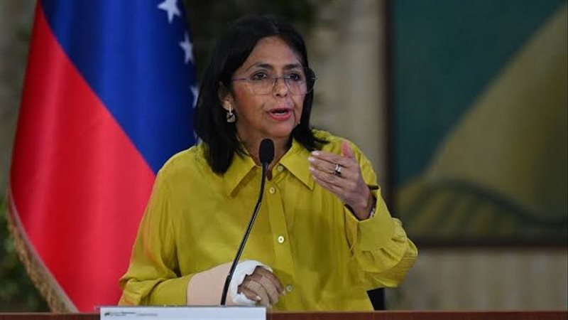 <strong>الرئيسة الفنزويلية بالوكالة دلسي رودريجيز</strong>