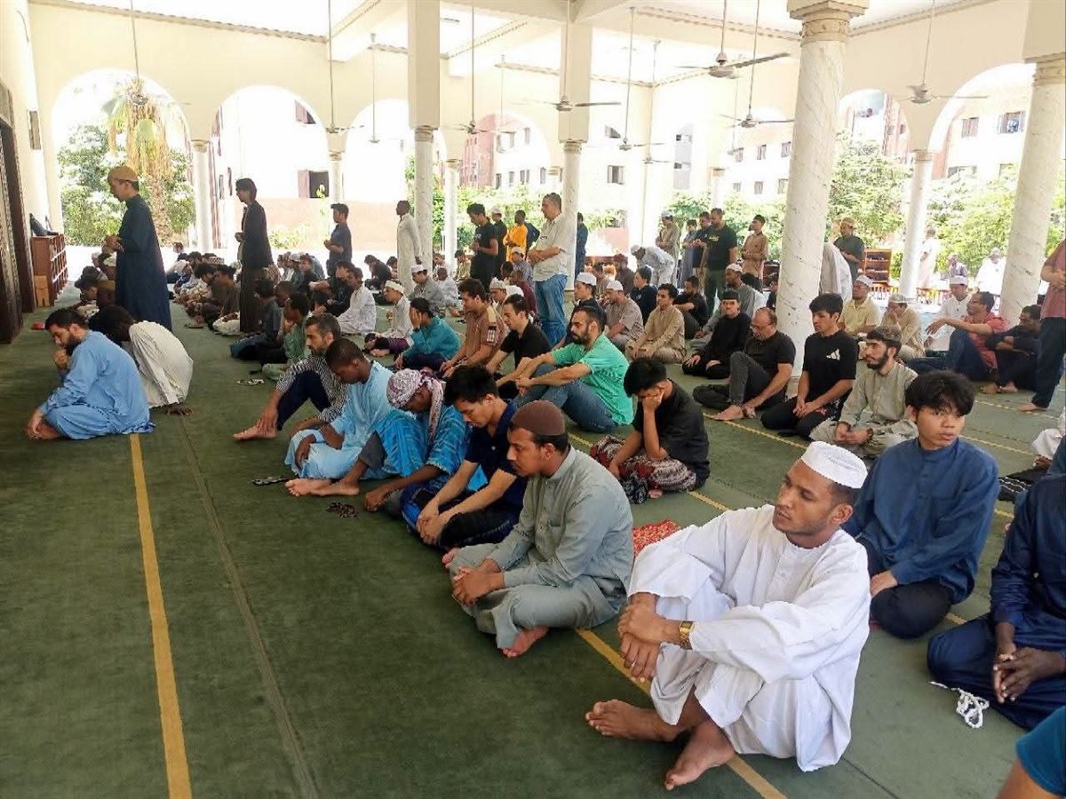 خطبة الجمعة بمسجد مدينة البعوث