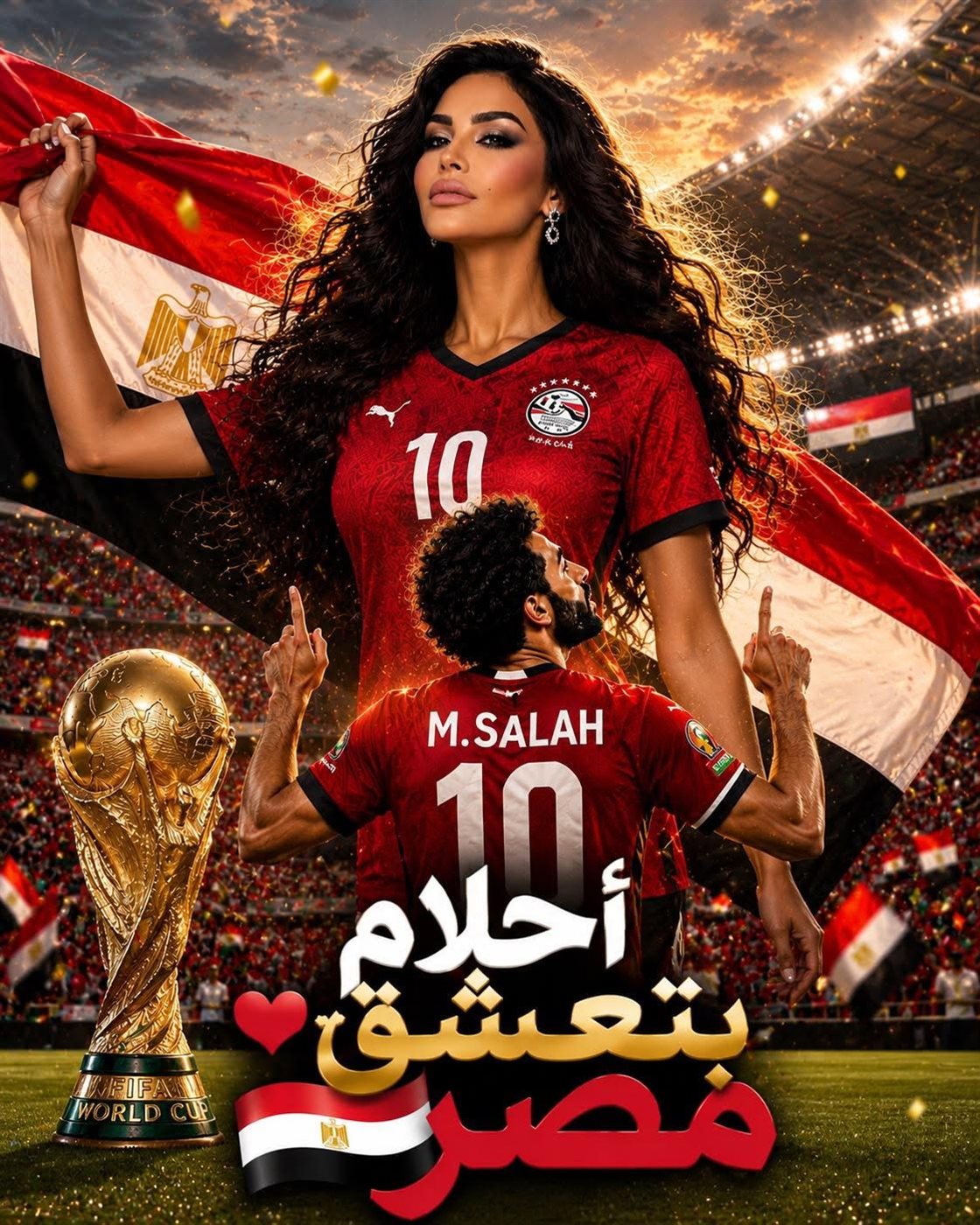 أحلام تحتفل بإنجاز منتخب مصر في كأس العالم