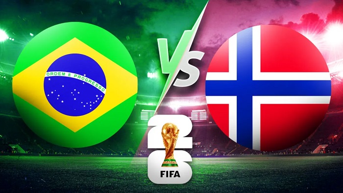 Brazil vs Norway live