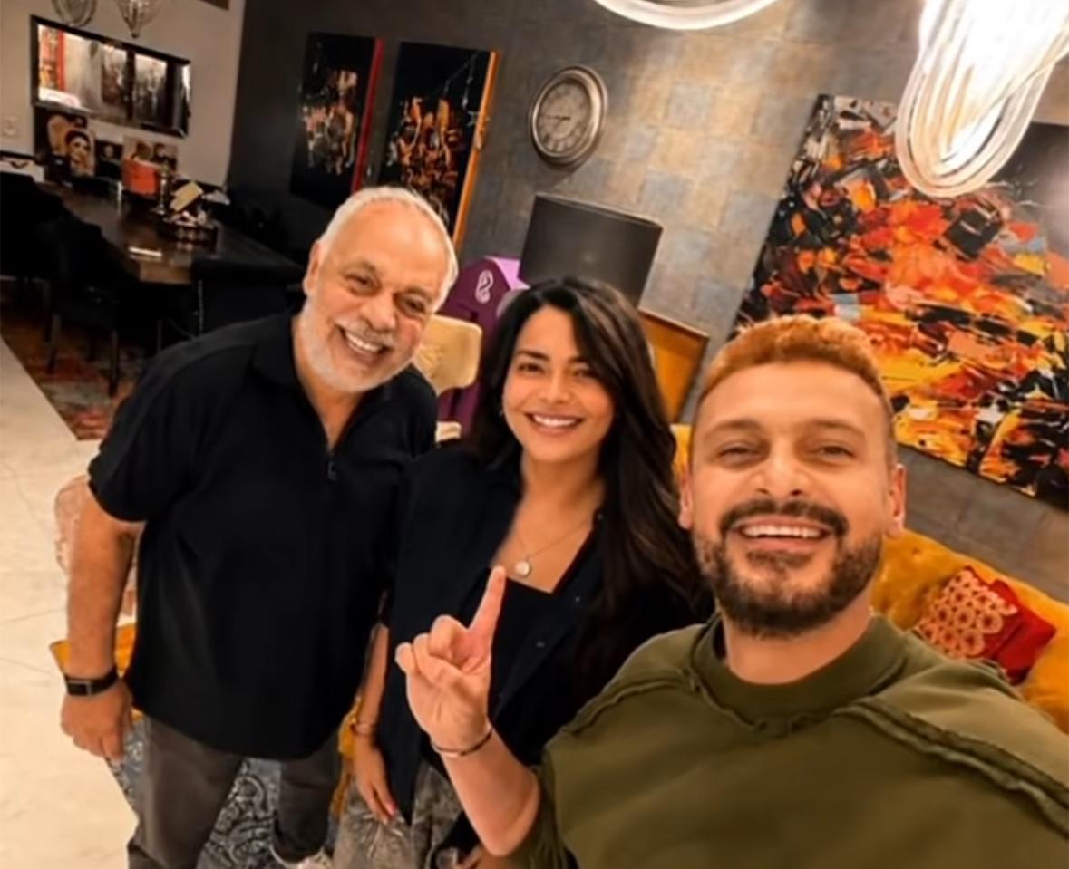 رامز جلال وأسماء جلال وأشرف زكي