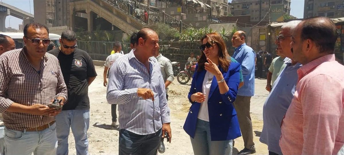 جانب من جولة نائب محافظ الجيزة&nbsp;