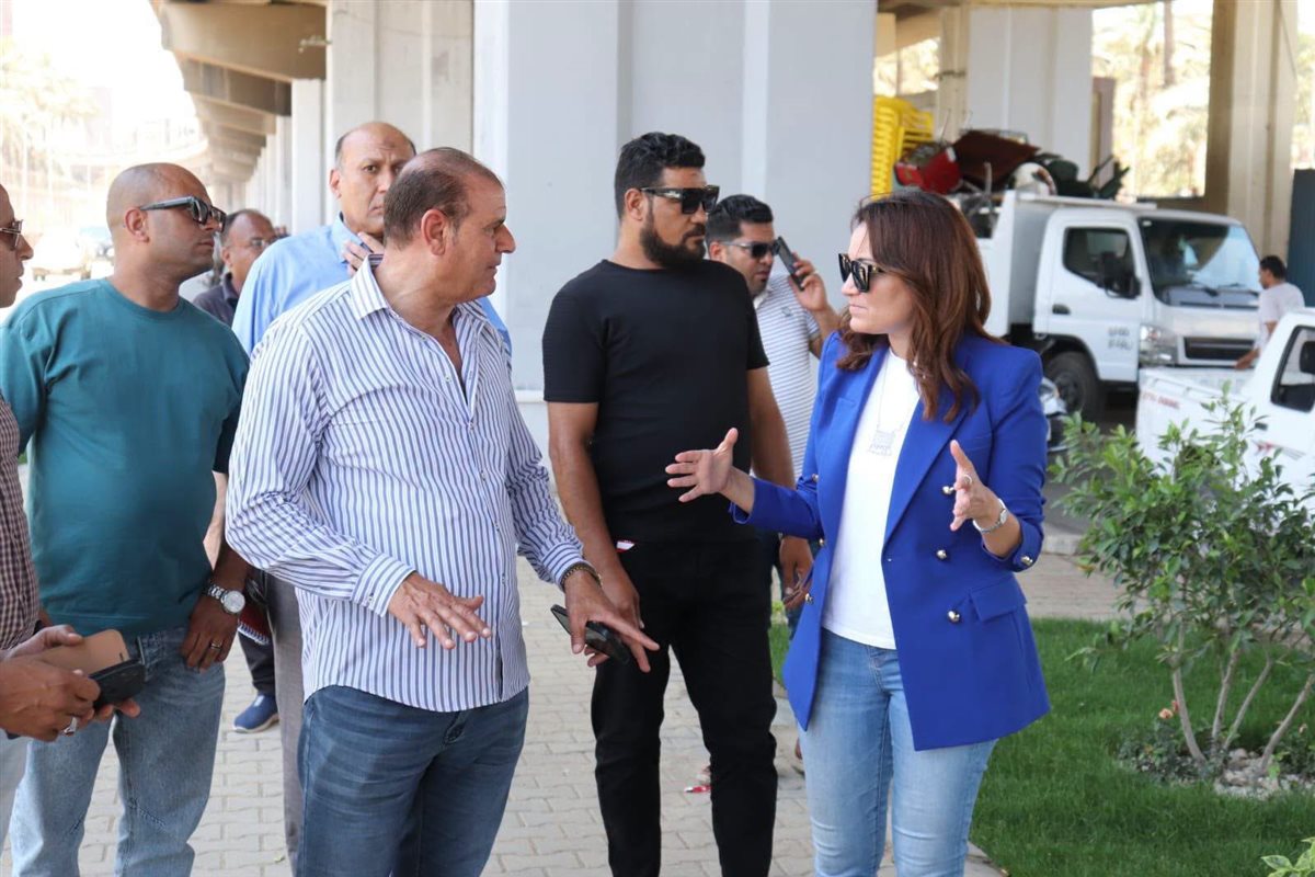 جانب من جولة نائب محافظ الجيزة&nbsp;