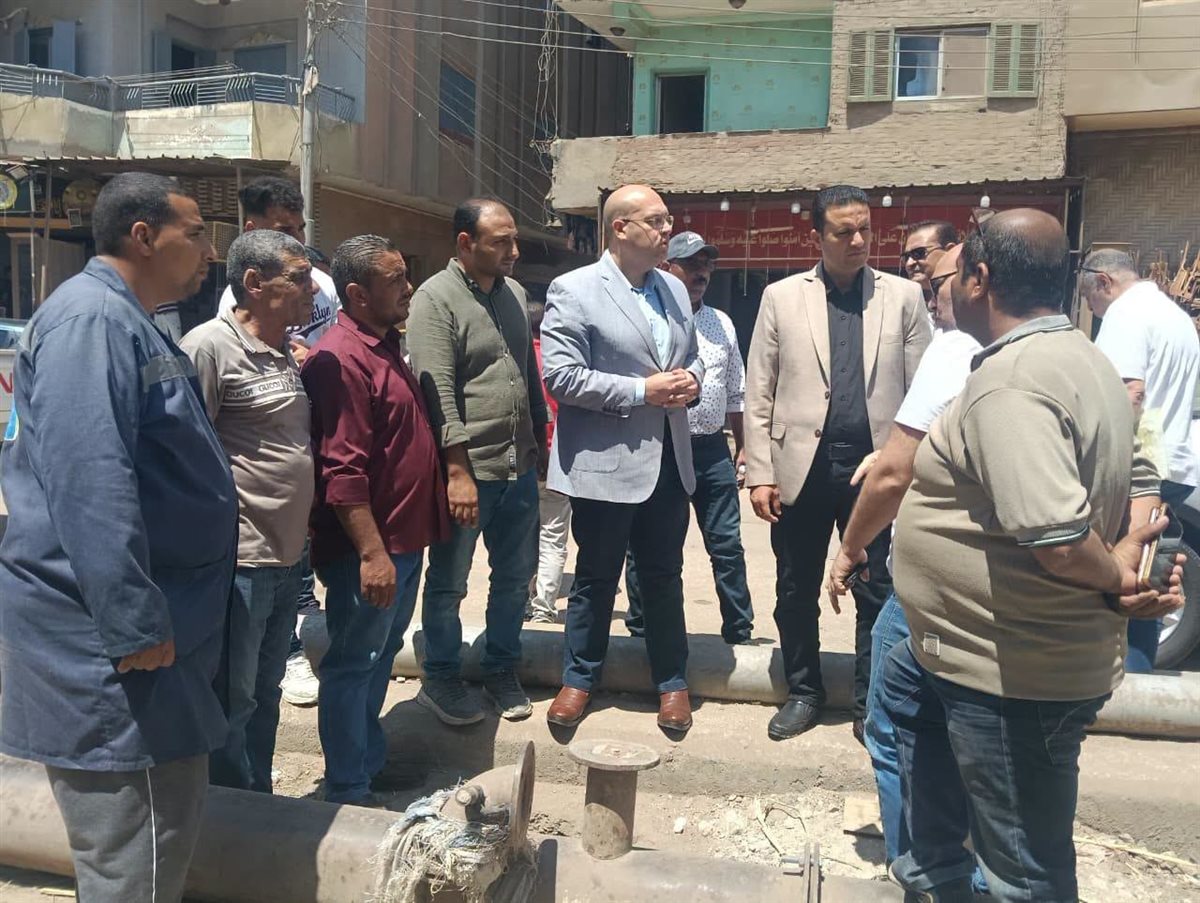 جانب من جولة نائب محافظ الجيزة&nbsp;