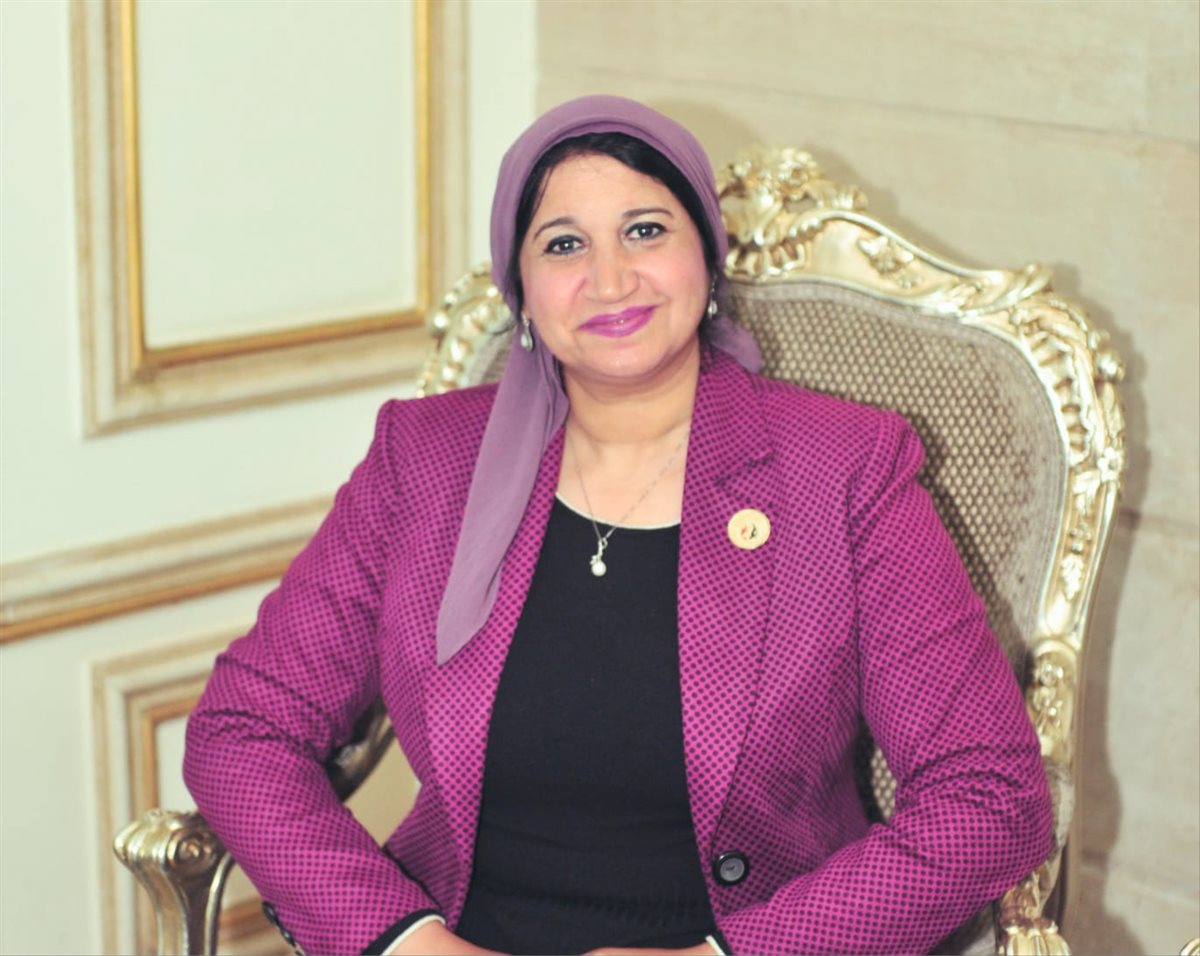نهال الشافعي الباحثة في الشؤون السياسية والاستراتيجية