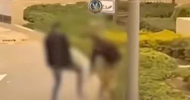 الاعتداء على فرد أمن التجمع الخامس