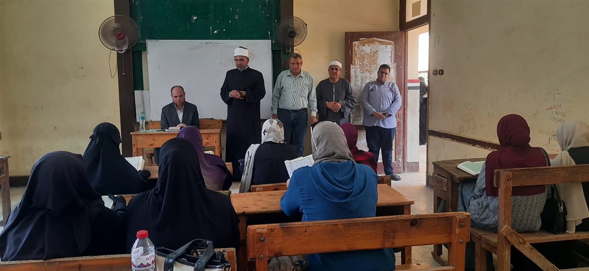 مدير عام الجامع الأزهر يتفقد فرع الرواق بالدقهلية لمتابعة سير العمل