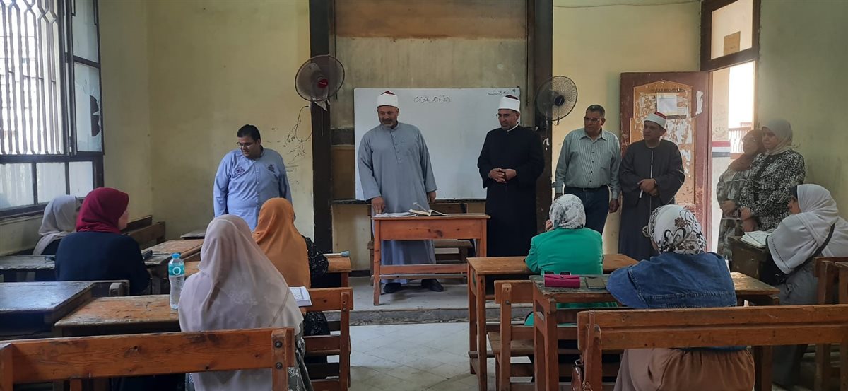 مدير عام الجامع الأزهر يتفقد فرع الرواق بالدقهلية لمتابعة سير العمل