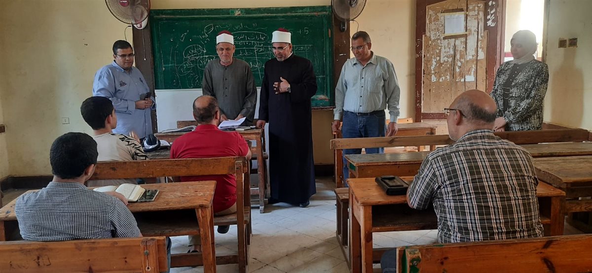 مدير عام الجامع الأزهر يتفقد فرع الرواق بالدقهلية لمتابعة سير العمل