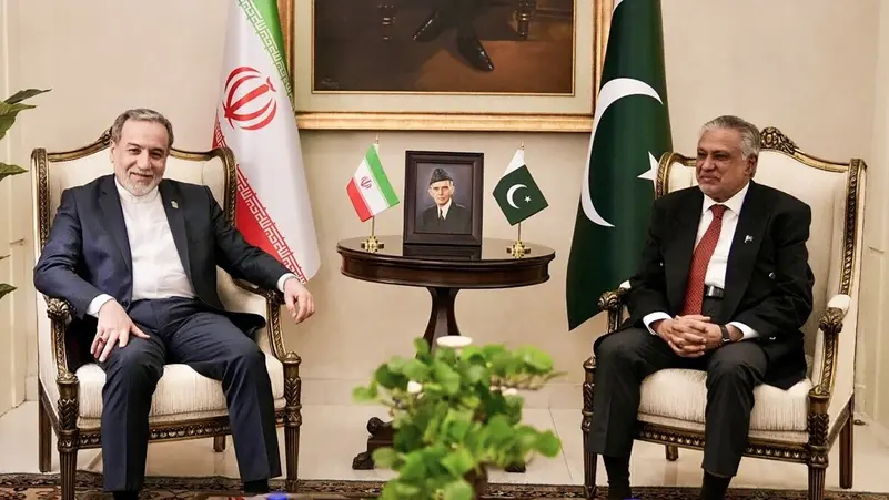 <strong>وزير الخارجية الباكستاني ونظيره الإيراني</strong>