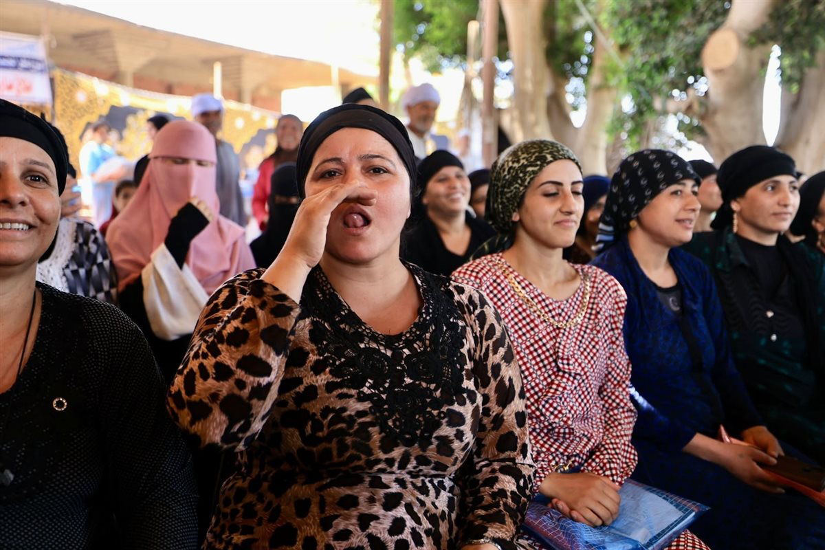 جانب من المتابعة الميدانية بالمنيا
