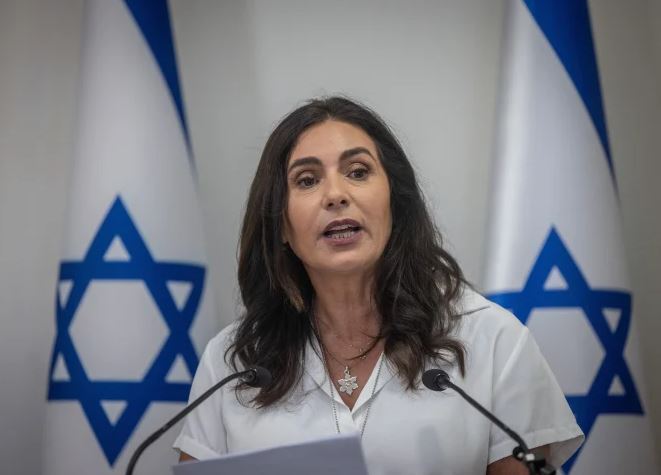 <strong>&nbsp;وزيرة النقل الإسرائيلية ميري ريجيف</strong>